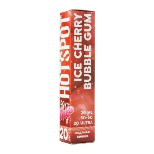 Жидкость HOTSPOT Chow Ultra Ice Cherry Bubble Gum 30 мл в Новом Уренгое
