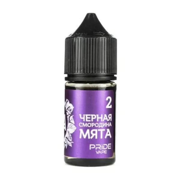 Жидкость Pride Vape Tea Salt Черная смородина мята 30 мл в Новом Уренгое