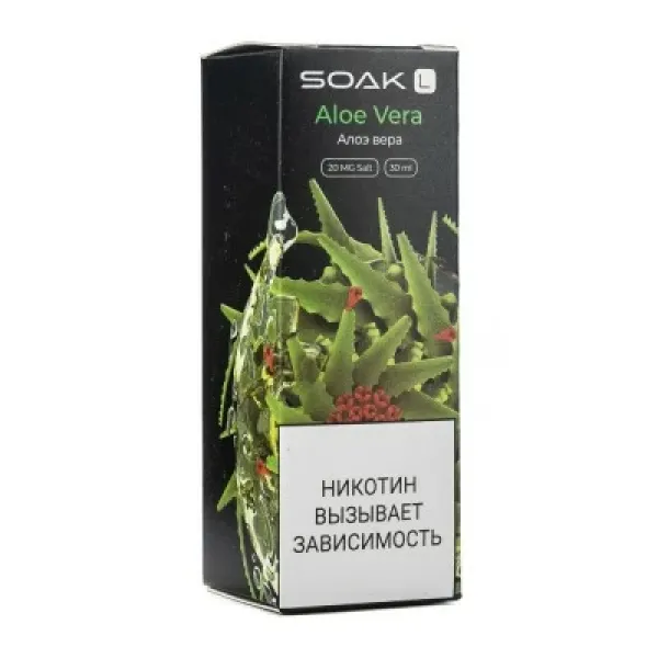 Жидкость SOAK L Aloe Vera 30 мл в Новом Уренгое