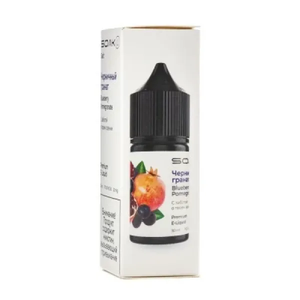 Жидкость SOAK L Blueberry Pomegranate 30 мл в Новом Уренгое
