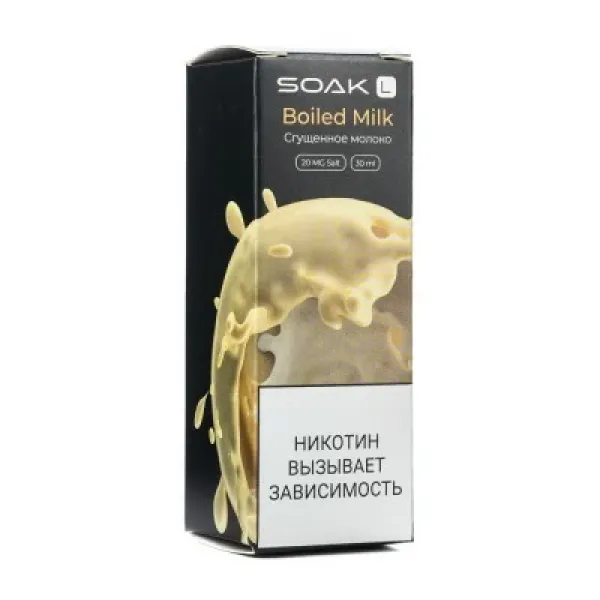Жидкость SOAK L Boiled Milk 30 мл в Новом Уренгое