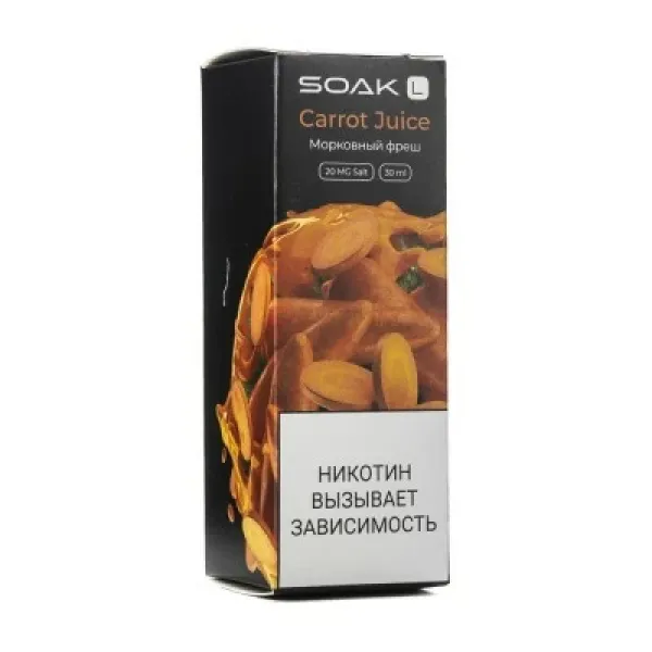 Жидкость SOAK L Carrot Juice 30 мл в Новом Уренгое