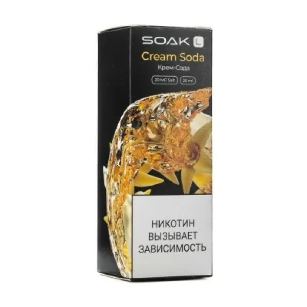 Жидкость SOAK L Cream Soda 30 мл в Новом Уренгое