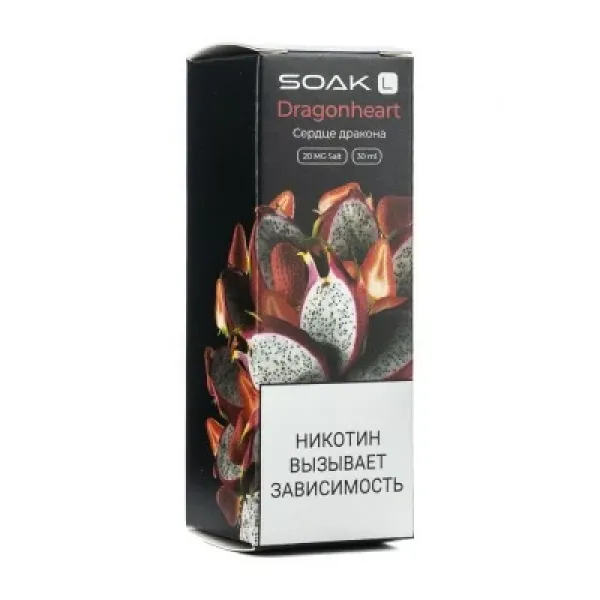 Жидкость SOAK L Dragonheart 30 мл в Новом Уренгое