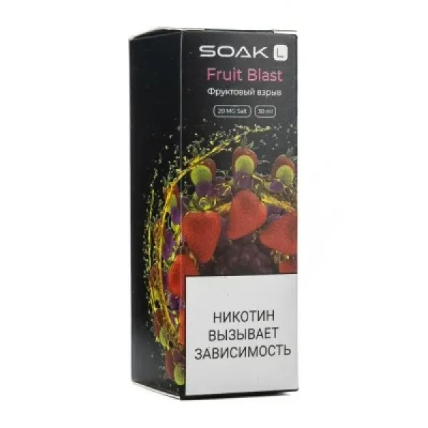 Жидкость SOAK L Fruit Blast 30 мл в Новом Уренгое