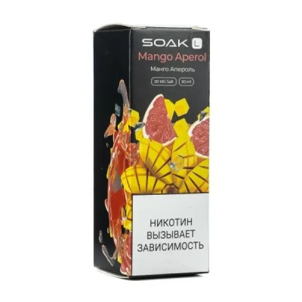 Жидкость SOAK L Mango Aperol 30 мл в Новом Уренгое