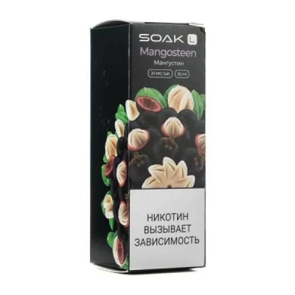 Жидкость SOAK L Mangosteen 30 мл в Новом Уренгое
