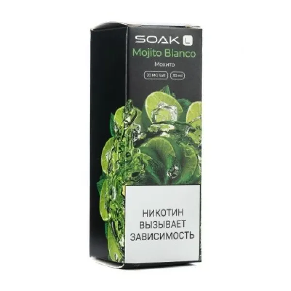 Жидкость SOAK L Mojito Blanco 30 мл в Новом Уренгое