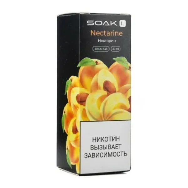 Жидкость SOAK L Nectarine 30 мл в Новом Уренгое