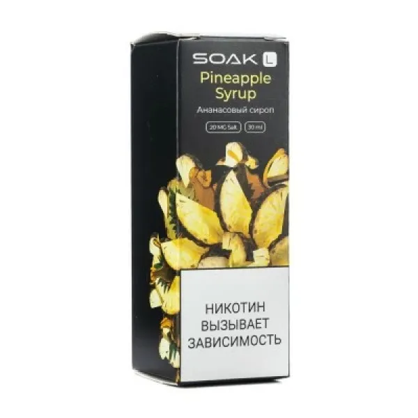 Жидкость SOAK L Pineapple Syrup 30 мл в Новом Уренгое