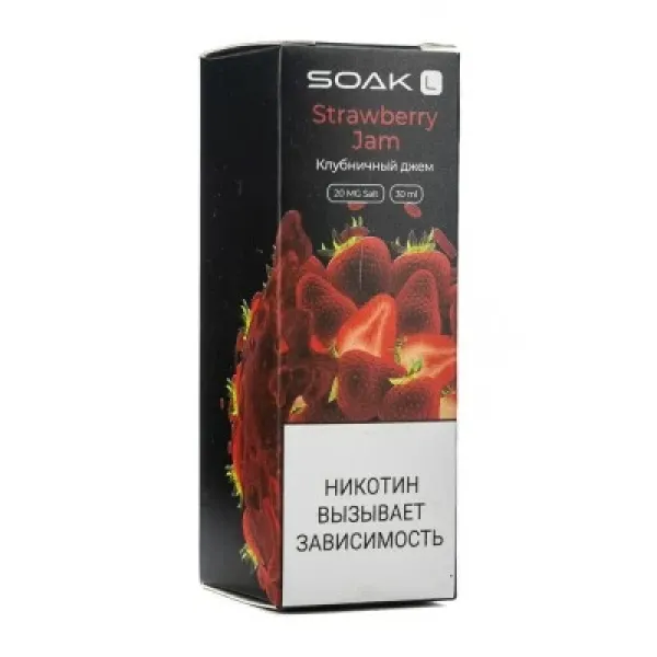 Жидкость SOAK L Strawberry Jam 30 мл в Новом Уренгое