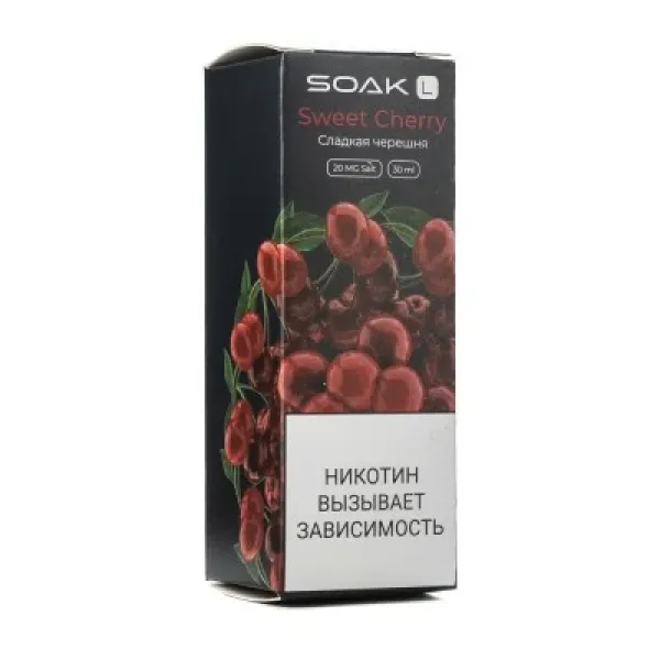 Жидкость SOAK L Sweet Cherry 30 мл в Новом Уренгое