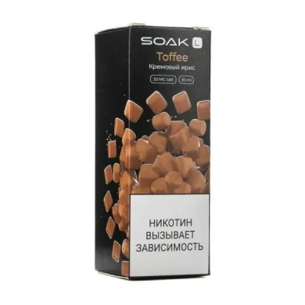 Жидкость SOAK L Toffee 30 мл в Новом Уренгое