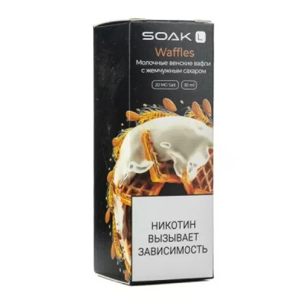 Жидкость SOAK L Waffels 30 мл в Новом Уренгое
