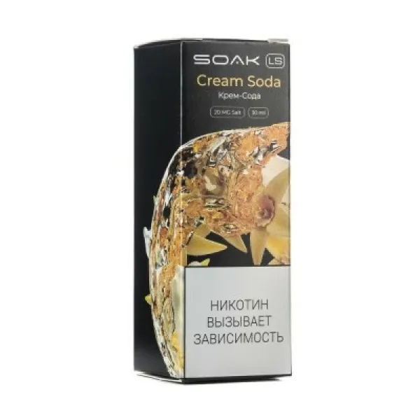 Жидкость SOAK LS Cream Soda 30 мл в Новом Уренгое