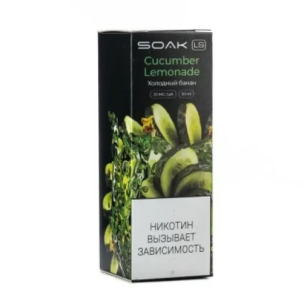 Жидкость SOAK LS Cucumber Lemonade 30 мл в Новом Уренгое