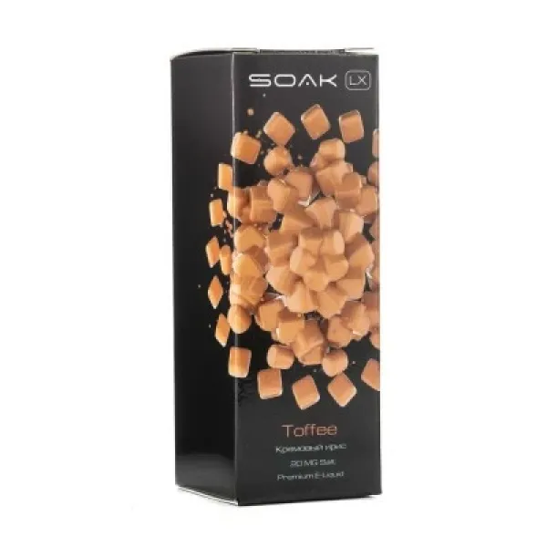 Жидкость SOAK LS Toffee 30 мл в Новом Уренгое