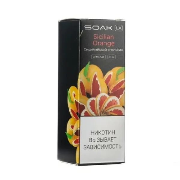 Жидкость SOAK LX Sicilian Orange 30 мл в Новом Уренгое