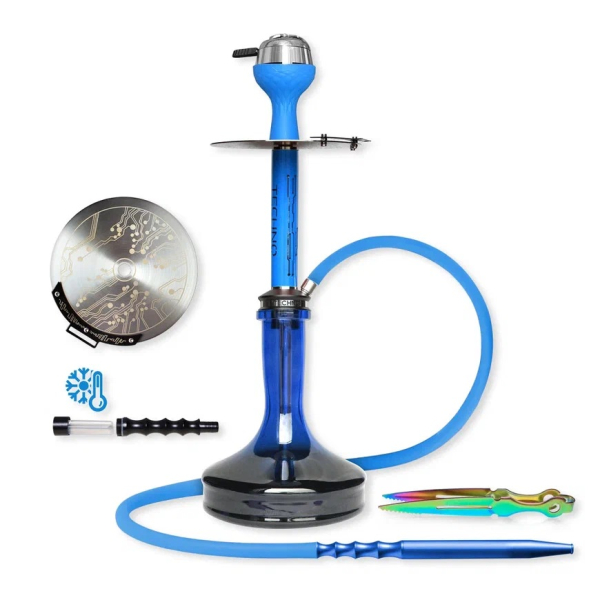Кальян Seven star TE1 TECHNO Blue 60см в Новом Уренгое