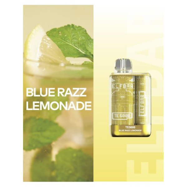 Elfbar TE5000 Blue Razz Lemonade, 5000 тяг в Новом Уренгое
