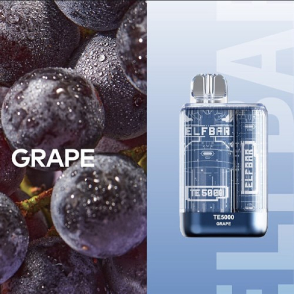 Elfbar TE5000 Grape, 5000 тяг в Новом Уренгое