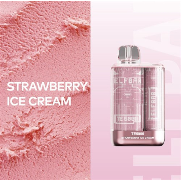 Elfbar TE5000 Strawberry Ice Cream, 5000 тяг в Новом Уренгое