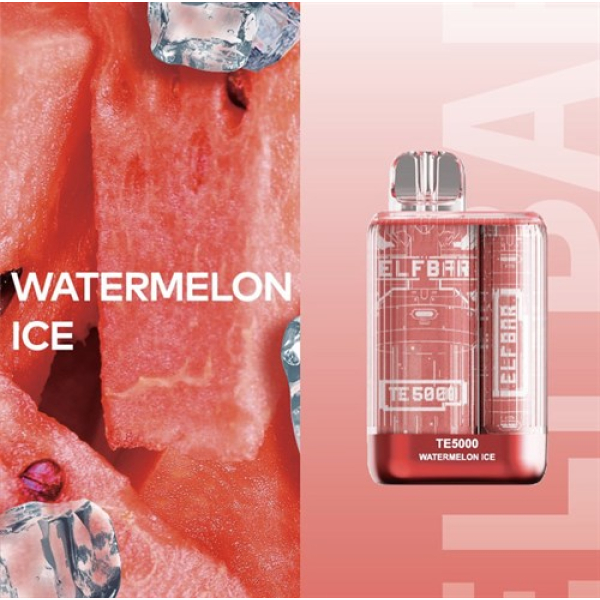 Elfbar TE5000 Watermelon Ice, 5000 тяг в Новом Уренгое