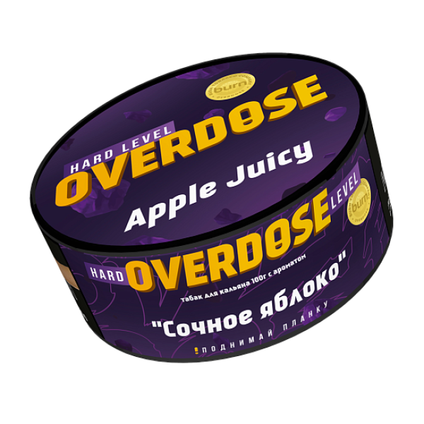 Табак Overdose Apple Juicy (Сочное яблоко) 100 гр в Новом Уренгое