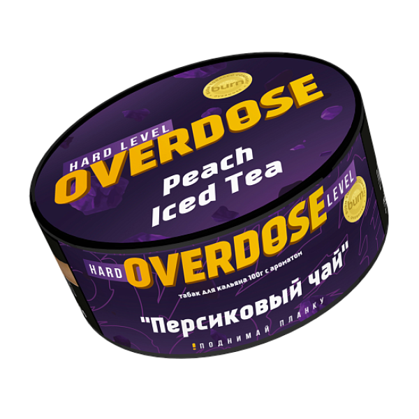 Табак Overdose Peach Iced Tea (Персиковый чай) 100 гр в Новом Уренгое