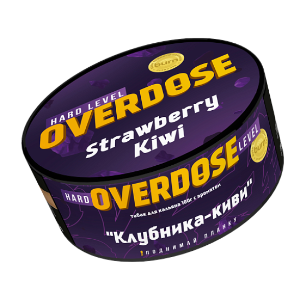 Табак Overdose Strawberry Kiwi (Клубника киви) 100 гр в Новом Уренгое