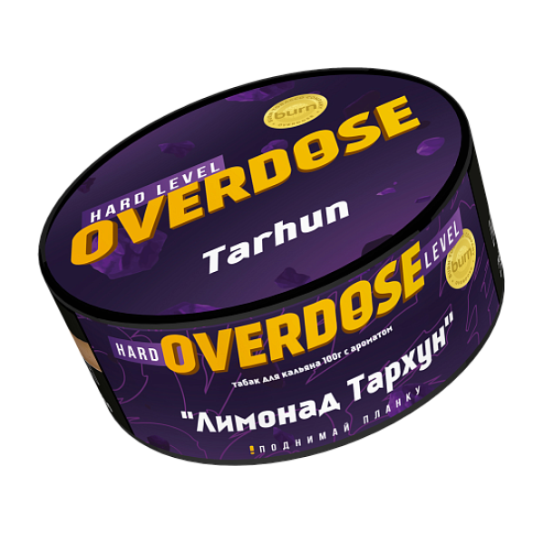 Табак Overdose Tarhun (Лимонад Тархун) 100 гр в Новом Уренгое