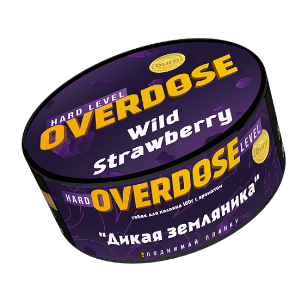 Табак Overdose Wild Strawberry (Дикая земляника) 100 гр в Новом Уренгое