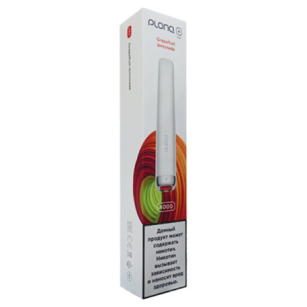 Plonq Plus Pro Grapefruit Lemonade 4000 тяг в Новом Уренгое