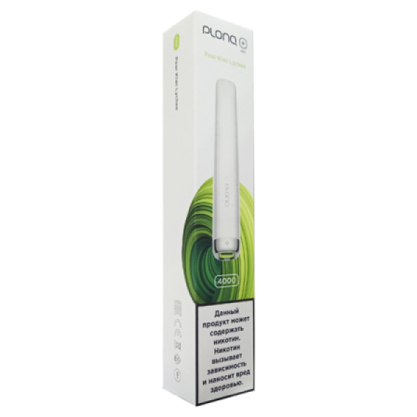 Plonq Plus Pro Kiwi Lychee 4000 тяг в Новом Уренгое