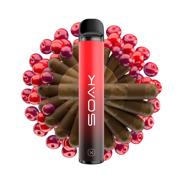 Soak X Cherry Cigar, 1500 тяг в Новом Уренгое