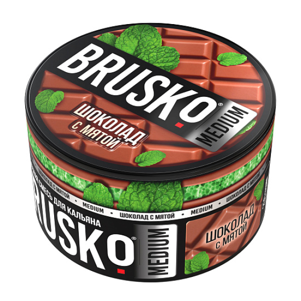 Смесь Brusko Шоколад с мятой 250 гр в Новом Уренгое