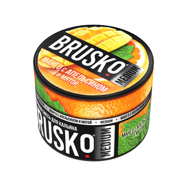 Смесь Brusko Манго с апельсином и мятой 50 гр в Новом Уренгое