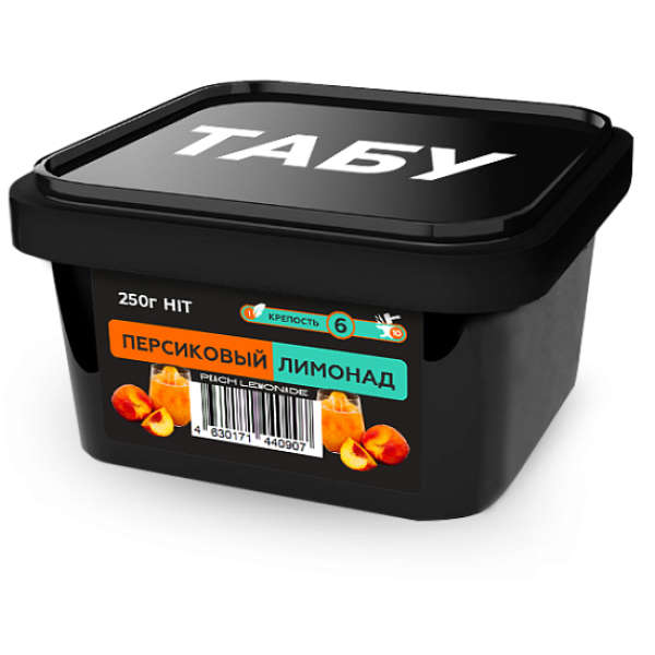 Смесь Tabu Hit Strong PEACH LEMONADE 250 гр в Новом Уренгое