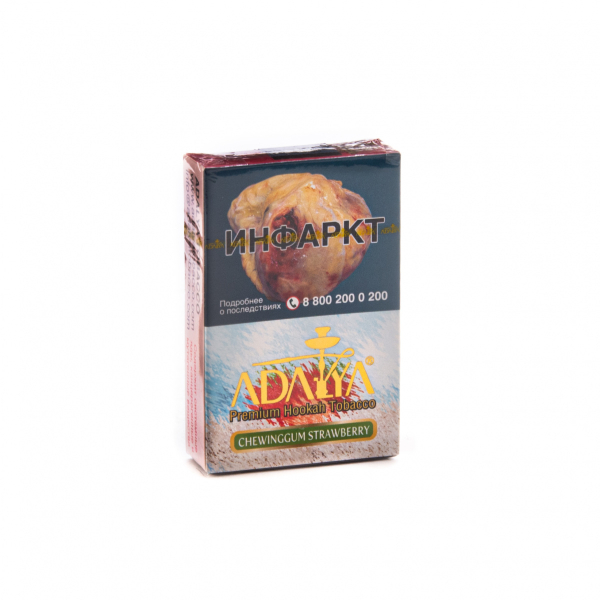 Табак Adalya Chewinggum strawberry  50 грамм в Новом Уренгое