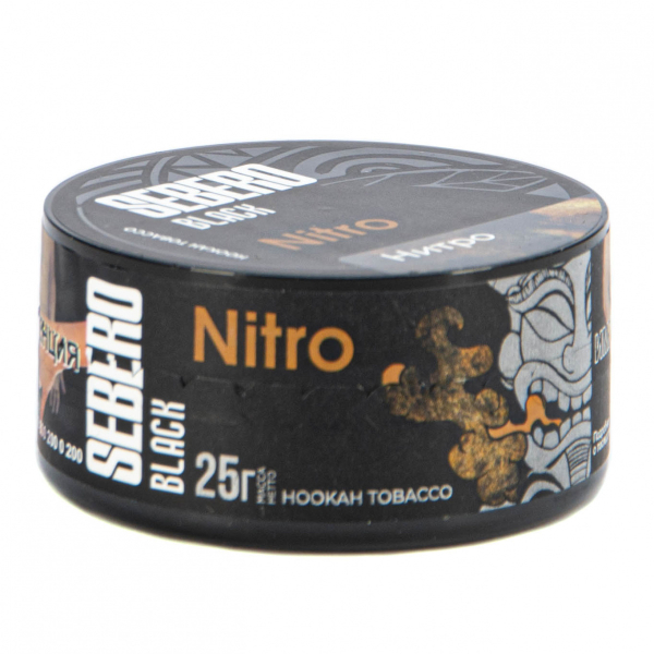 Табак Sebero Black Nitro  25 грамм в Новом Уренгое