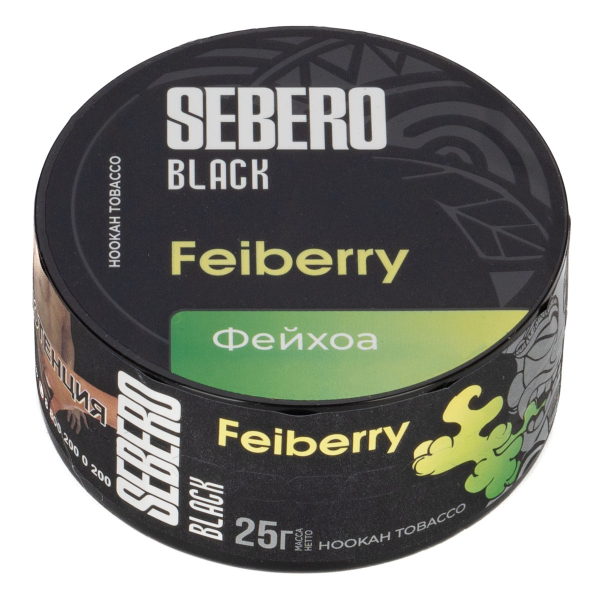 Табак Sebero Black Feiberry  25 грамм в Новом Уренгое