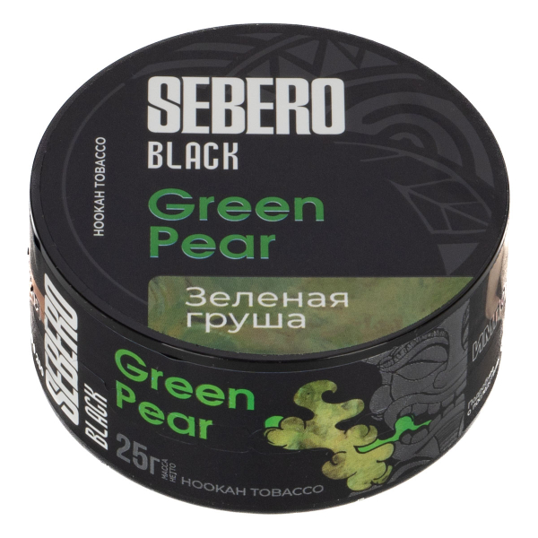 Табак Sebero Black Green Pear  25 грамм в Новом Уренгое