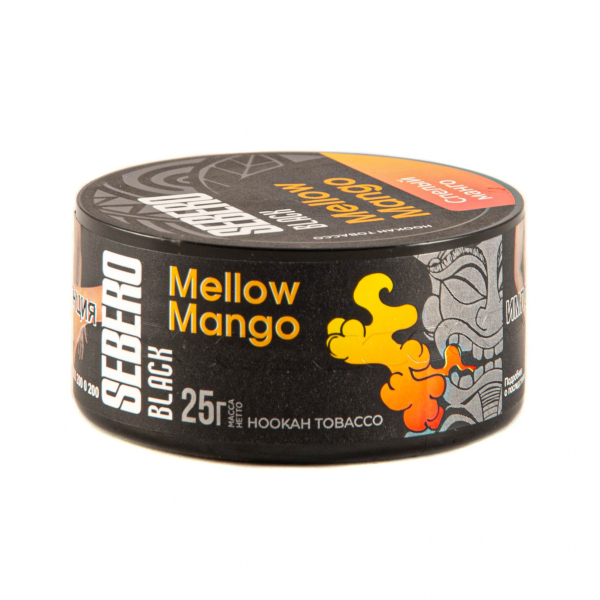 Табак Sebero Black Mellow Mango  25 грамм в Новом Уренгое