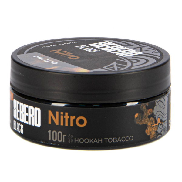 Табак Sebero Black Nitro  100 грамм в Новом Уренгое