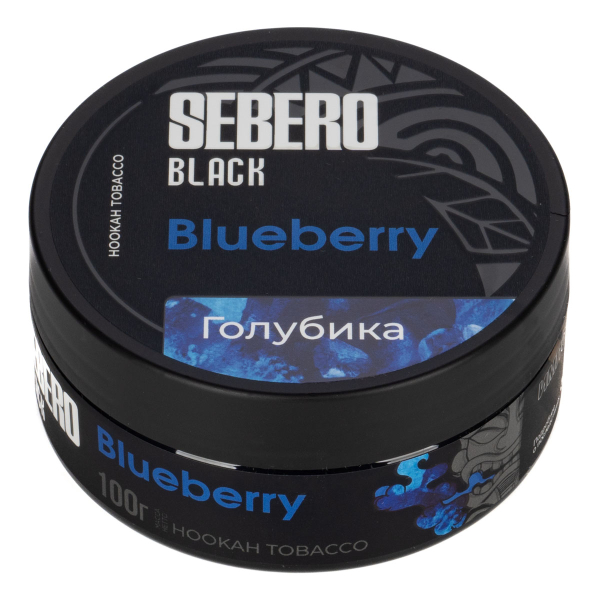 Табак Sebero Black Blueberry  100 грамм в Новом Уренгое