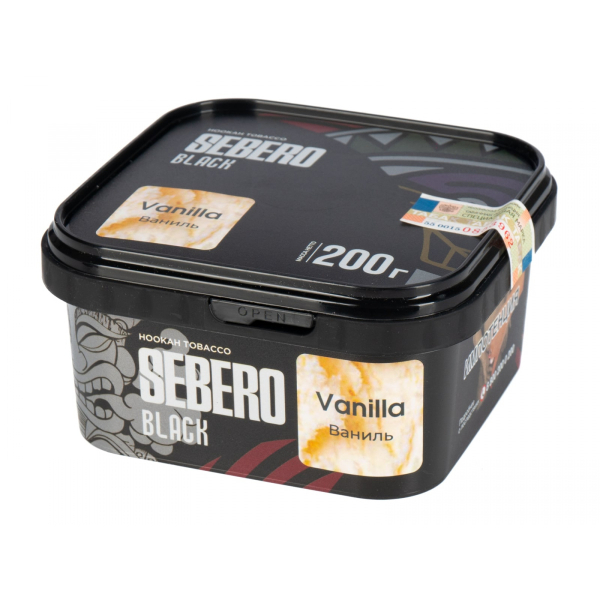 Табак Sebero Black Vanilla  200 грамм в Новом Уренгое
