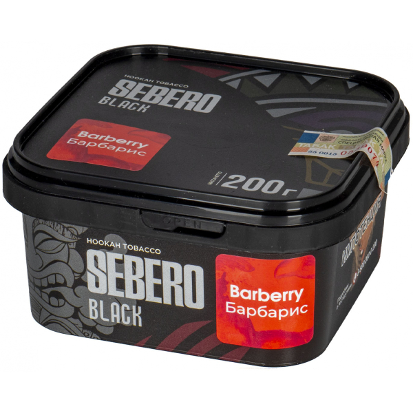Табак Sebero Black Barberry  200 грамм в Новом Уренгое