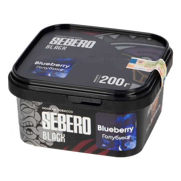 Табак Sebero Black Blueberry  200 грамм в Новом Уренгое