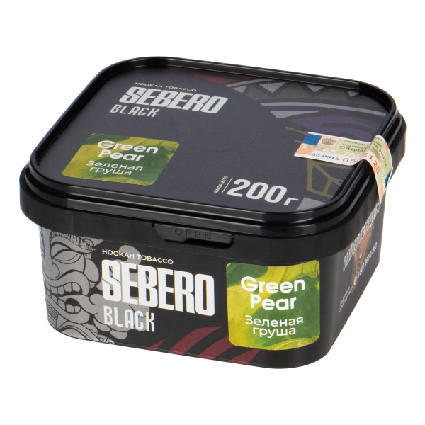 Табак Sebero Black Green Pear  200 грамм в Новом Уренгое