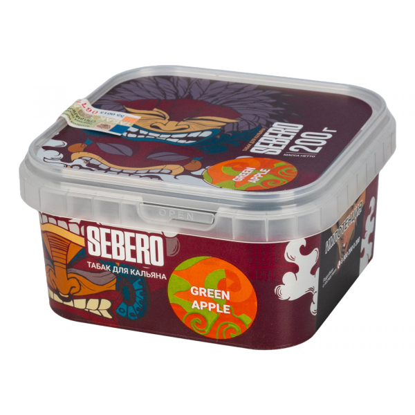 Табак Sebero Green apple  200 грамм в Новом Уренгое